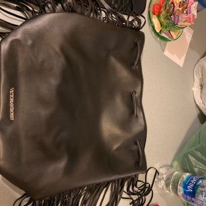 Victoria’s Secret drawstring bag with fringe